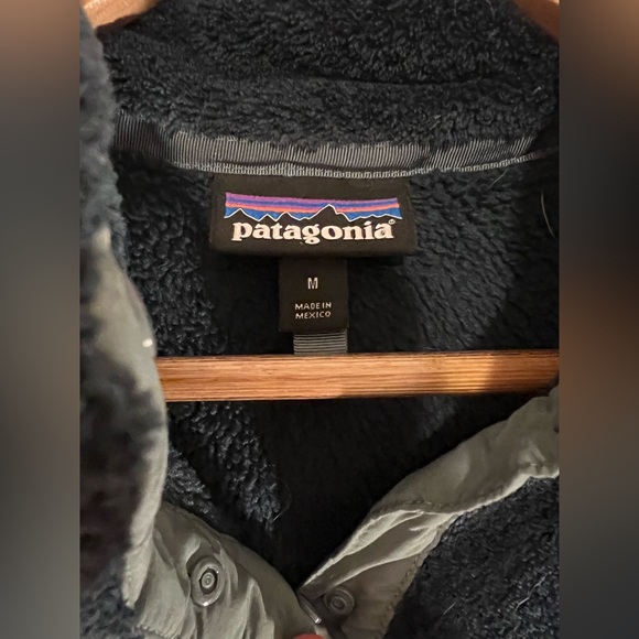 Patagonia Re-Tool Snap-T Fleece - navy blue size medium - Picture 2 of 2